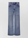Isabel Marant Étoile Jenny Ga Wide Leg Faded Wash Jeans In Blue