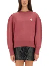 Isabel Marant Étoile Kelaya Fine Knit Blend Sweater In Pink