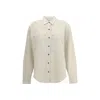 Isabel Marant Étoile Raquel Double-pocket Button-front Shirt In Neutral