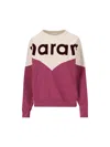 Isabel Marant Étoile Isabel Marant Etoile Two-tone Cotton Blend Houston Sweatshirt In Multi