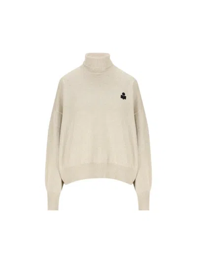 Isabel Marant Étoile Nasha-gz Knitwear Grey In Nude