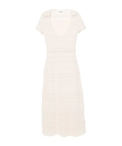 ISABEL MARANT ÉTOILE JINNY CROCHET-KNIT MAXI DRESS