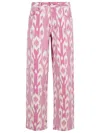 Isabel Marant Étoile Isabel Marant Etoile Women Printed Denim Joanny Jeans In Pink