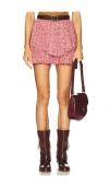 Isabel Marant Étoile Jocadia Tiered Ruffled Printed Cotton-gauze Shorts