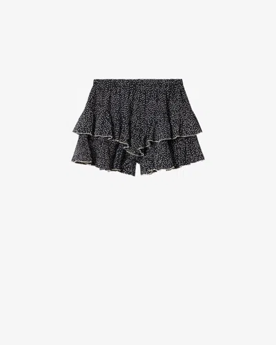 Isabel Marant Étoile Jocadia Shorts In Black