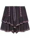 Isabel Marant Étoile Jocadia Shorts In Black