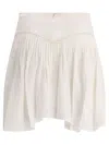 Isabel Marant Étoile Jorena Mini Skirt In White