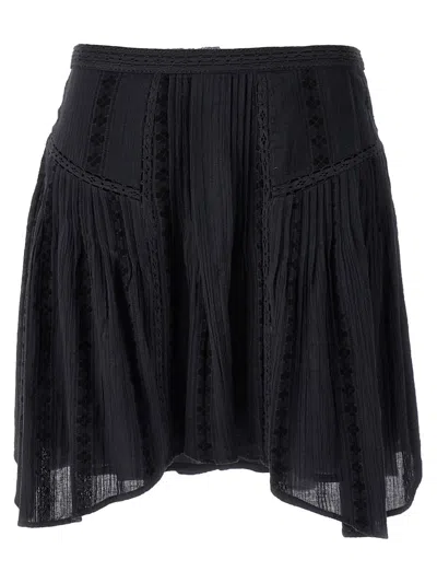 Isabel Marant Étoile 'jorena' Skirt In Black