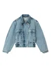 Isabel Marant Étoile Joseline Zipped Jacket In Blue
