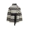 Isabel Marant Étoile Josialo Belted Frayed Cotton-blend Jacquard Jacket
