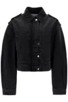 Isabel Marant Étoile Black Julie Denim Jacket In Black