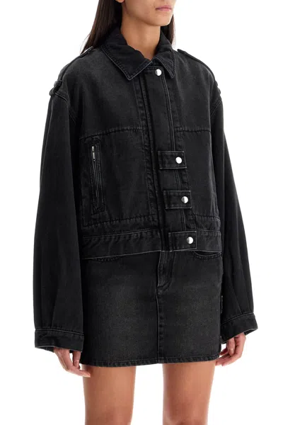 Isabel Marant Étoile 's Denim Jacket In Black
