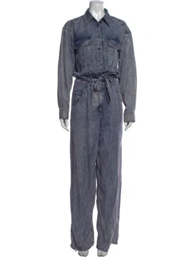 Pre-owned Isabel Marant Étoile Jumpsuit In Blue
