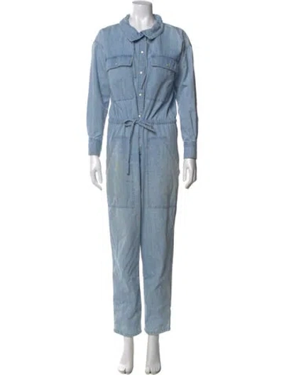 Pre-owned Isabel Marant Étoile Jumpsuit In Blue