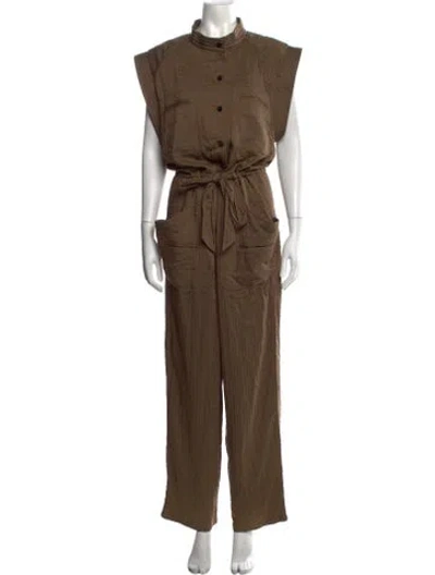 Pre-owned Isabel Marant Étoile Jumpsuit W/ Tags In Brown