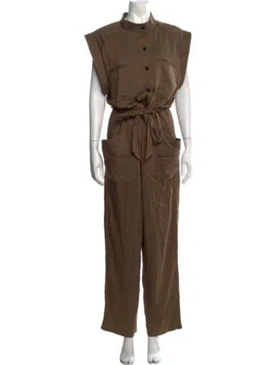 Pre-owned Isabel Marant Étoile Jumpsuit W/ Tags In Brown