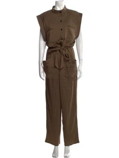 Pre-owned Isabel Marant Étoile Jumpsuit W/ Tags In Brown