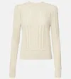 Isabel Marant Étoile Kalyn Cotton And Wool Sweater In Grey