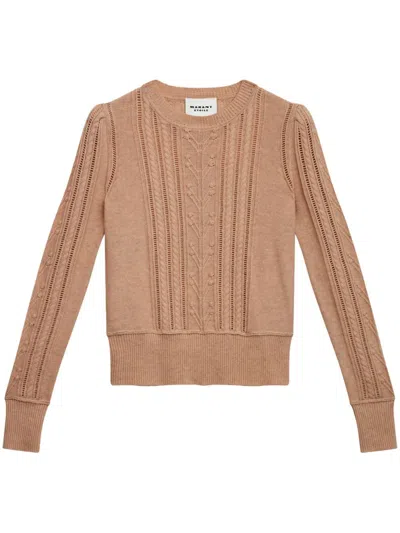 Isabel Marant Étoile Kalyn Sweater In Camel