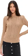 Isabel Marant Étoile Kalyn Sweater In Camel