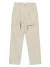 Isabel Marant Étoile Kanna Cargo Pants In Neutral