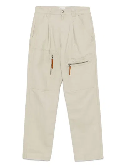 Isabel Marant Étoile Kanna Cargo Pants In Neutral