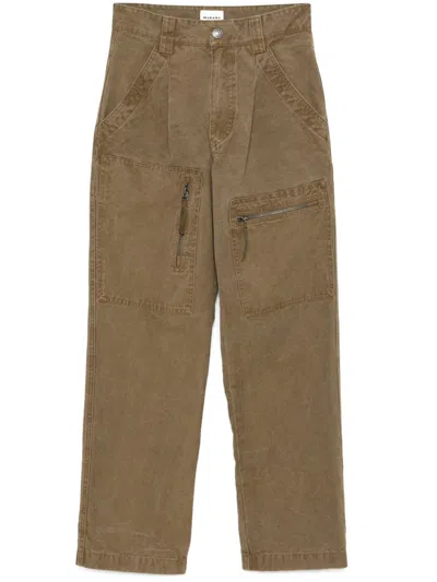 Isabel Marant Étoile Kelyane Trousers In Brown