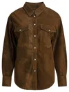 Isabel Marant Étoile Karima Shirts Brown In Brown