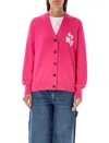 Isabel Marant Étoile Karin Cardigan In Purple