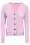 Isabel Marant Étoile Purple Newton Cardigan In Multicolor