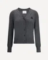Isabel Marant Étoile Isabel Marant Etoile Karina Cotton Blend Cardigan In Animal Print