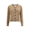 Isabel Marant Étoile Karina Cardigan In Brown