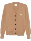 Isabel Marant Étoile Marant Etoile Women Karina Cotton Blend Cardigan In Brown