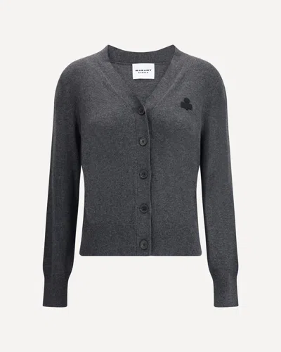 Isabel Marant Étoile Karina Cardigan In Gray