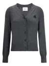 Isabel Marant Étoile Isabel Marant Etoile Karina Cotton Blend Cardigan In Gray