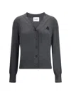 Isabel Marant Étoile Isabel Marant Etoile Karina Cotton Blend Cardigan In Gray