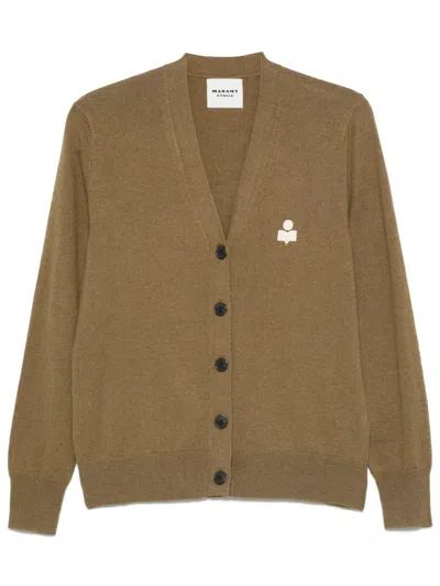 Isabel Marant Étoile Karina Cardigan In Grün