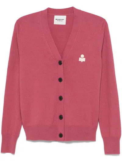 Isabel Marant Étoile Isabel Marant Etoile Women Pink Cotton Blend Newton Cardigan