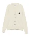 Isabel Marant Étoile Isabel Marant Etoile Melange Cream Cotton Blend Karina Cardigan In White