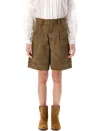 Isabel Marant Étoile Isabel Marant Etoile Katja Shorts In Light Bronze