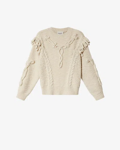 Isabel Marant Étoile Katria Wool Sweater In Ecru