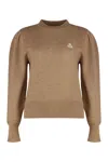 Isabel Marant Étoile Isabel Marant Etoile Kelaya Cotton-wool Blend Sweater In Brown
