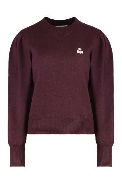 ISABEL MARANT ÉTOILE KELAYA COTTON-WOOL BLEND SWEATER