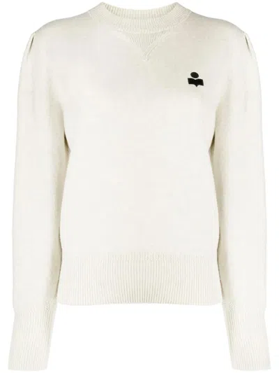 ISABEL MARANT ÉTOILE ISABEL MARANT ETOILE KELAYA JUMPER WITH EMBROIDERED LOGO