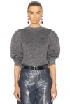 Isabel Marant Étoile Kelaya Sweatshirt In Silver