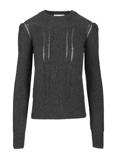 Isabel Marant Étoile Kelia Knitwear Grey In Black