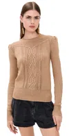 Isabel Marant Étoile Kelia Sweater Camel In Brown