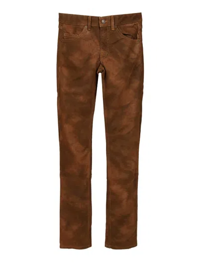 ISABEL MARANT ÉTOILE KELSIE-GB TROUSERS BROWN