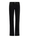 Isabel Marant Étoile Kelsie Five Pocket Trousers With Belt Loops In Black