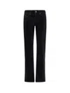 Isabel Marant Étoile Kelsie Five Pocket Trousers With Belt Loops In Black